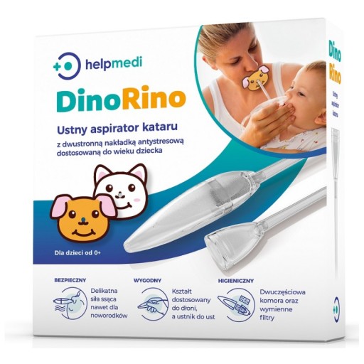 Аспиратор для полости рта Helpmedi DinoRino