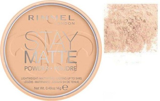 Rimmel Матирующая пудра STAY MATTE Теплый бежевый 006