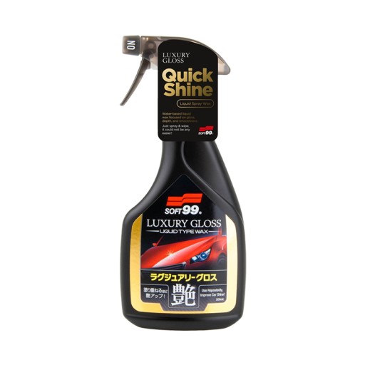 SOFT99 LUXURY GLOSS QD 500 мл + СМЫВАЮЩИЙ ТУМАН 300 мл