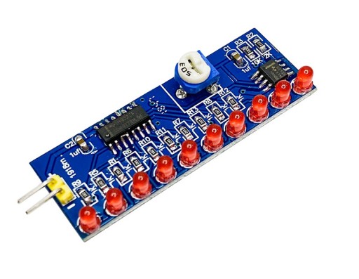 Светодиодная система SMD NE555+CD4017 «Проточная вода» DIY KIT