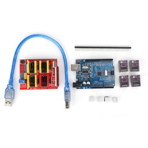 Комплект платы расширения гравировального станка CNC Shield V3 Stepstick DRV8825