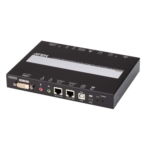 ATEN CN9600 KVM Jednoportowy współdzielony DVI over IP Whitec