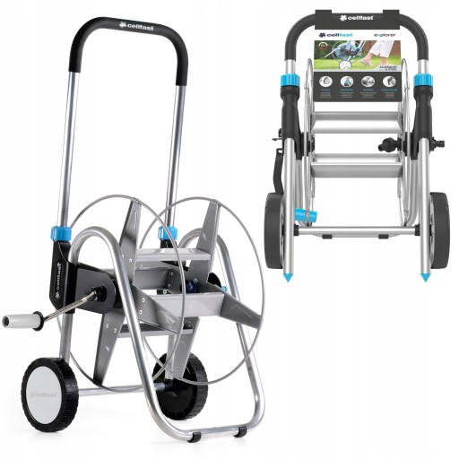 МЕТАЛЛИЧЕСКАЯ ТЕЛЕЖКА EXPLORER 60M 1/2 ФУТА