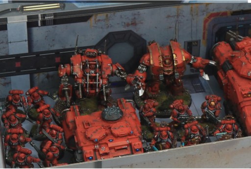 Ящик Strike Force(Sci - Fi) с дополнительной пластиной на задней стенке