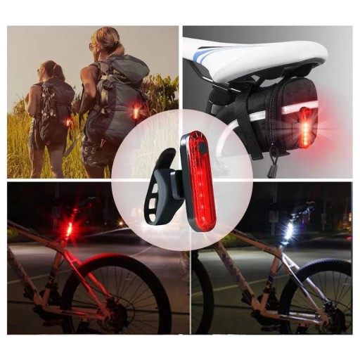 ЗАДНИЙ ФОНАРЬ ДЛЯ ВЕЛОСИПЕДА ЗАДНИЙ ФОНАРЬ USB LED