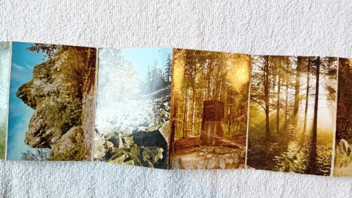 Серия красочных фотографий Свентокшиских гор. Туристический сувенир. ПРЛ.
