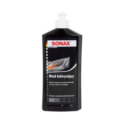 SONAX КРАСОЧНЫЙ ВОСК NANO PRO ЧЕРНЫЙ 500мл