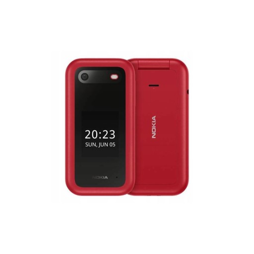 Телефон Nokia 2660 DS красный + настольное зарядное устройство