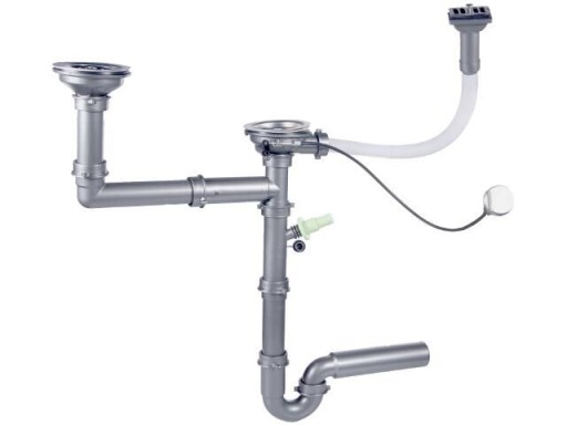Franke DRAIN SET для соединения 2 камер с автоматической пробкой 3 1/2