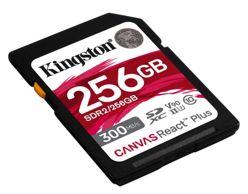 Karta SD KINGSTON REACT PLUS 256GB 300/260MB/s V90