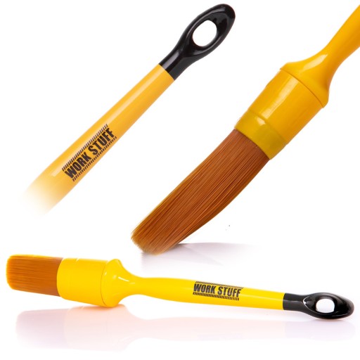 ЩЕТКА ДЛЯ ДЕТАЙЛИРОВАНИЯ WORK STUFF АЛЬБИНО ОРАНЖЕВЫЙ 16мм 013