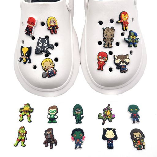 Przypinka Superbohater Ant-Man Marvel do Crocs butów telefonu torebki