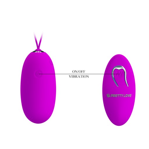 PRETTY LOVE - JOYCE EGG 12 функций вибрации