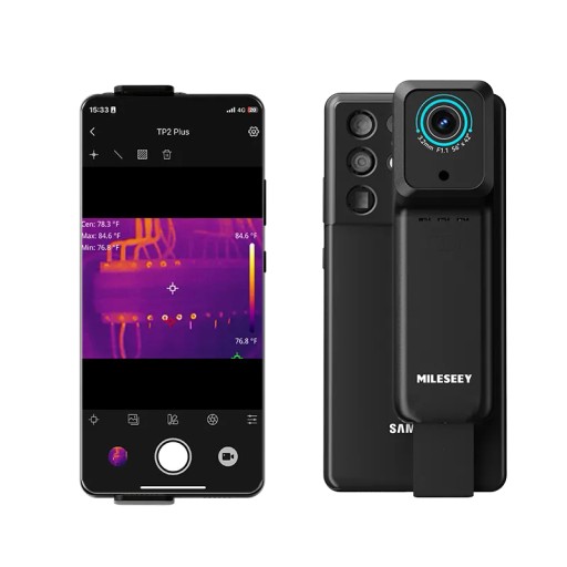 ТЕПЛОВИЗИОННАЯ КАМЕРА С ПРИЛОЖЕНИЕМ WIFI IPHONE iOS ANDROID 256*192 25 Гц -20 ДО 550°C