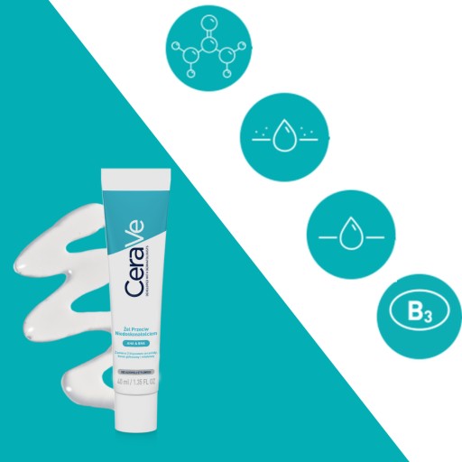Крем для глаз CeraVe 14 г + гель против несовершенств CeraVe 40 мл