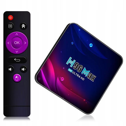 7RED TV BOX H96 Max 4K ULTRA HD 64 ГБ Smart TV медиаплеер