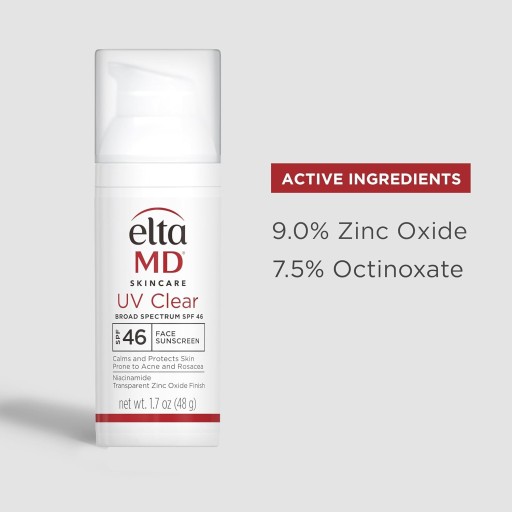 EltaMD UV Clear Face Sunscreen, безмасляный солнцезащитный крем с
