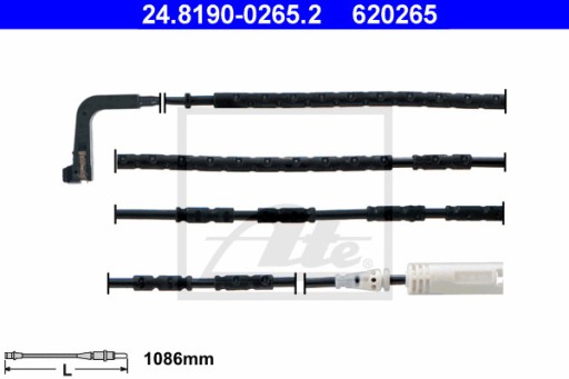 ДАТЧИК ИЗНОСА ATE PAK 24.8190-0265.2
