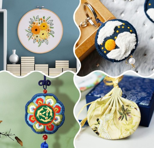 НАБОР ДЛЯ ВЫШИВАНИЯ ИГЛЫ ДЛЯ ВЫШИВАНИЯ КРЕСТОВЫЕ НИТИ DIY 100 ШТ.