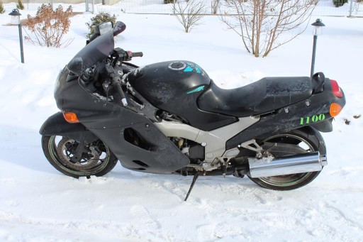 KAWASAKI ZZR1100 ZXT10D ВОЗДУХОЗАБОРНИК ЛЕВЫЙ