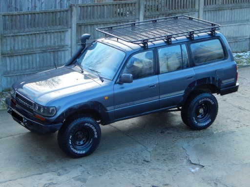 Багажник на крышу Toyota Land Cruiser J95 с сеткой