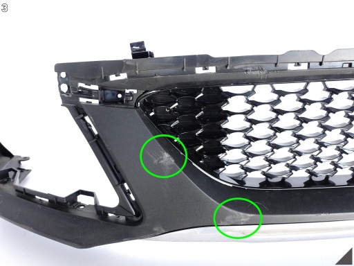 KIA XCEED X-CEED 19-22 ZDERZAK SPOILER +KRATKA +LISTWA PRZÓD