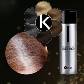 Kmax Spray Zagęszczający Włosy 100ml ciemny brąz