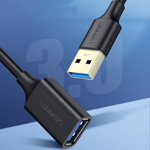 Kabel Ugreen USB-A (męski) do USB-A (żeński) 3.0