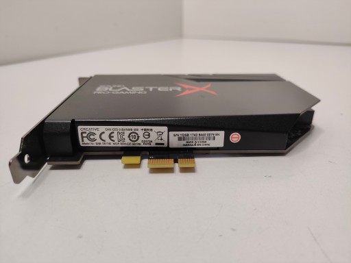 Звуковая карта Creative Sound BlasterX AE-5 / повреждена