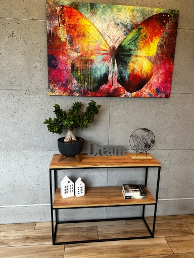консоль, консоль, туалетный столик INDUSTRIAL LOFT 100X30X80