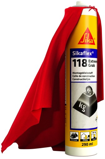 12 x 290 мл SIKA 118 Glue Универсальный монтажный клей БЕЛЫЙ, прочный, как мамонт