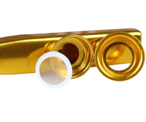 Золотой KAZOO в тубе + 5 МЕМБРАН в подарок, металл - прекрасный подарок