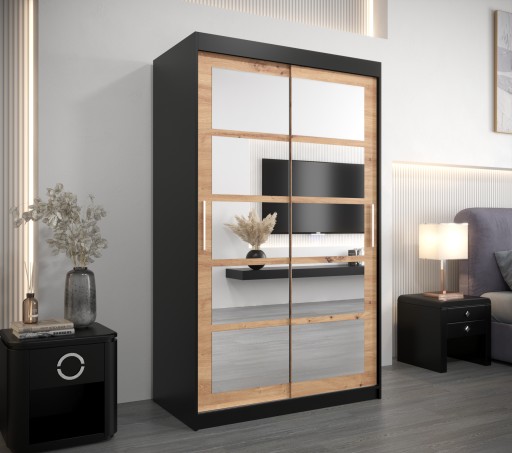 Шкаф-купе двухдверный R2 120 см.