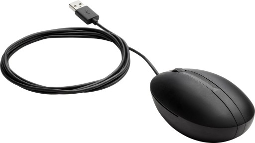 Проводная оптическая мышь HP 320M, черная, 9VA80A6