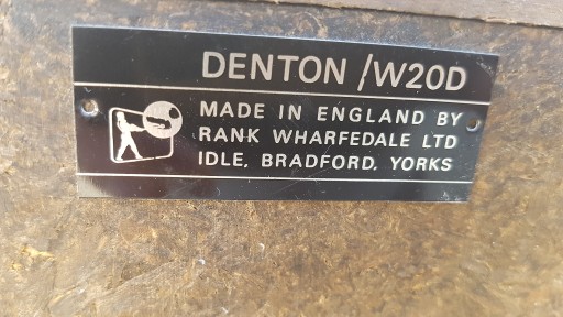 Пара твитеров Wharfedale Denton W20D 1967/68