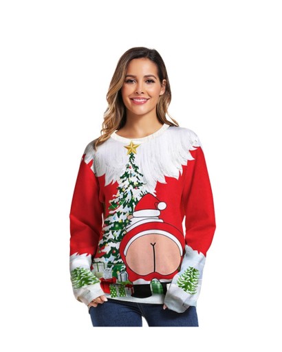 BOŻE NARODZENIE ŚWIĘTA Bluza Sweter MIKOŁAJ 3XL