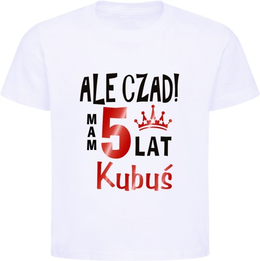 Футболка But Chad I'm 5 years old, NAME, mix colors r. 128