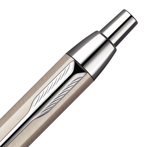АВТОМАТИЧЕСКАЯ ШАРИКОВАЯ РУЧКА PARKER СИНАЯ ЩЕТКА МЕТАЛЛ ШАМПАНСКОЕ ЗОЛОТО