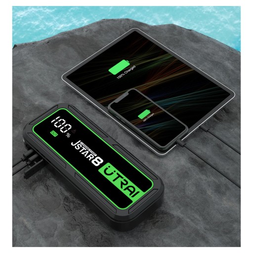POWERBANK ДЛЯ АВТОМОБИЛЬНОГО СТАРТЕРА-БУСТЕРА НАЧИНАЕТ 12 В