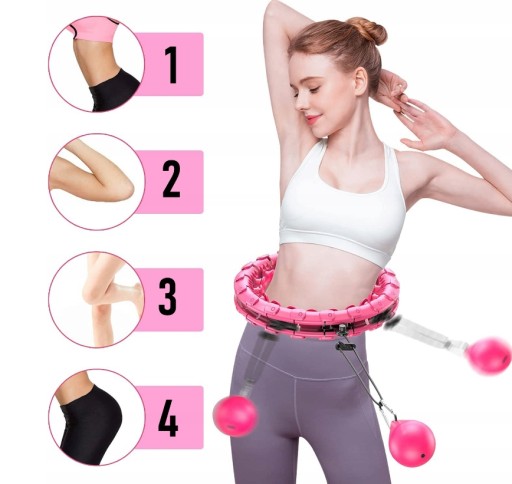 МОДУЛЬНЫЙ МАССАЖЕР HULA HOOP SMART WHEEL ВЕС