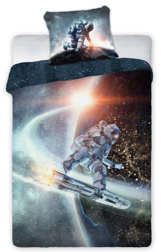 Pościel młodzieżowa 160x200 kosmos Astronauta
