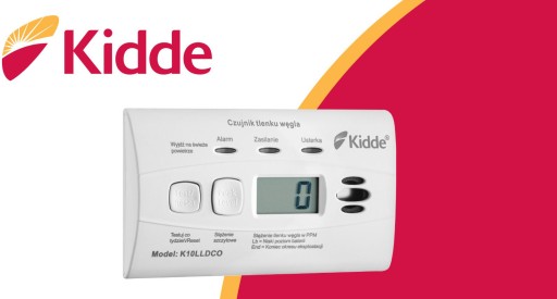 Детектор угарного газа Kidde K10LLDCO с ЖК-дисплеем