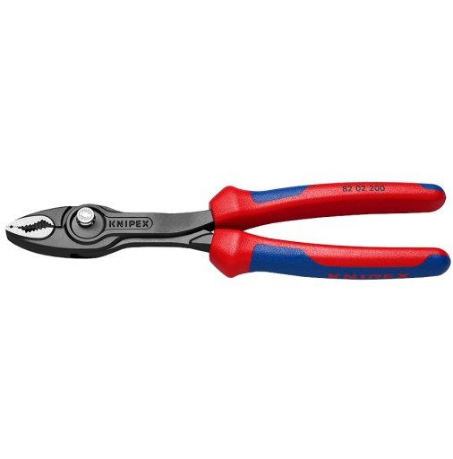 Универсальные плоскогубцы с удлиненной головкой TwinGrip 200 мм KNIPEX 82 02 200