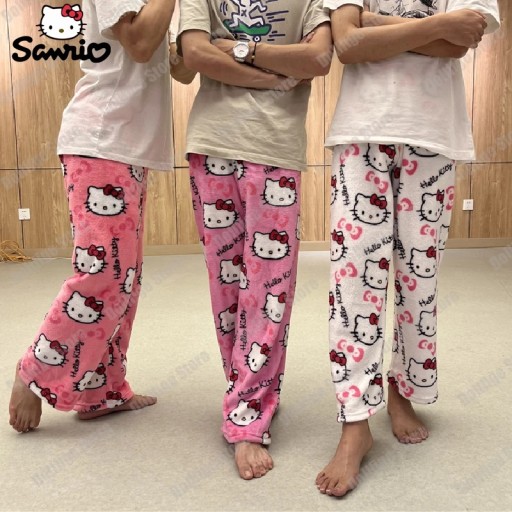 HELLO KITTY ПИЖАМНЫЕ БРЮКИ, МЯГКИЕ И УДОБНЫЕ