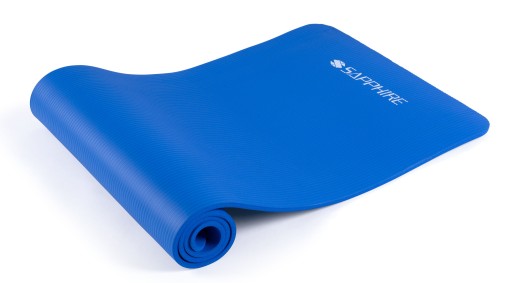 Гимнастический коврик FITNESS MAT SG-105 NBR 173х61см толстый для занятий йогой 1,5см