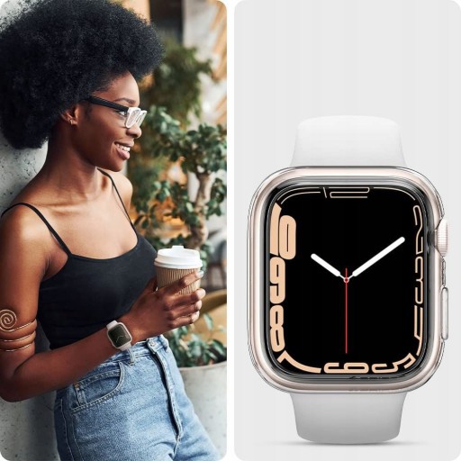 Чехол для Apple Watch 45/44 7/SE/6/5/4 Spigen Liquid