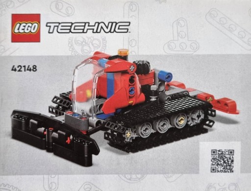 LEGO Инструкция 42148-1 Снегоуборочная машина
