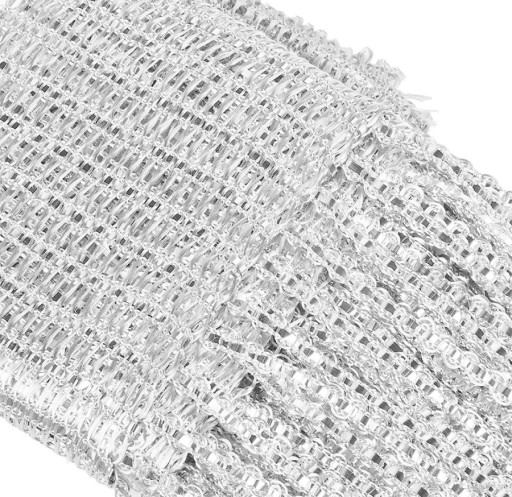 Шторы для штор 300 х 250 макароны SILVER STRIP