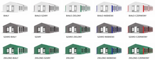 Namioty Imprezowe 6x16m Garaże DAS 240 SF
