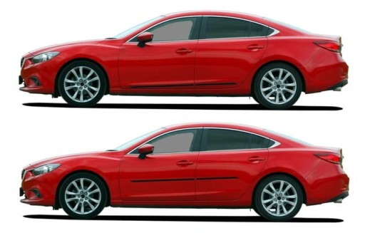 Боковые молдинги Kia Optima III 2010-2015 гг.